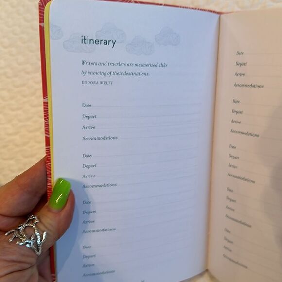 Every Woman’s Travel Guide Journal Planner Notebook - Picture 8 of 14